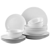 SERWIS OBIADOWO-ŚNIADANIOWY MESH ROSENTHAL - biały, Basics, ceramika - Rosenthal