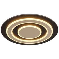 LAMPA SUFITOWA LYNN - czarny/opal, Design, tworzywo sztuczne/metal (48/5,2cm) - Novel