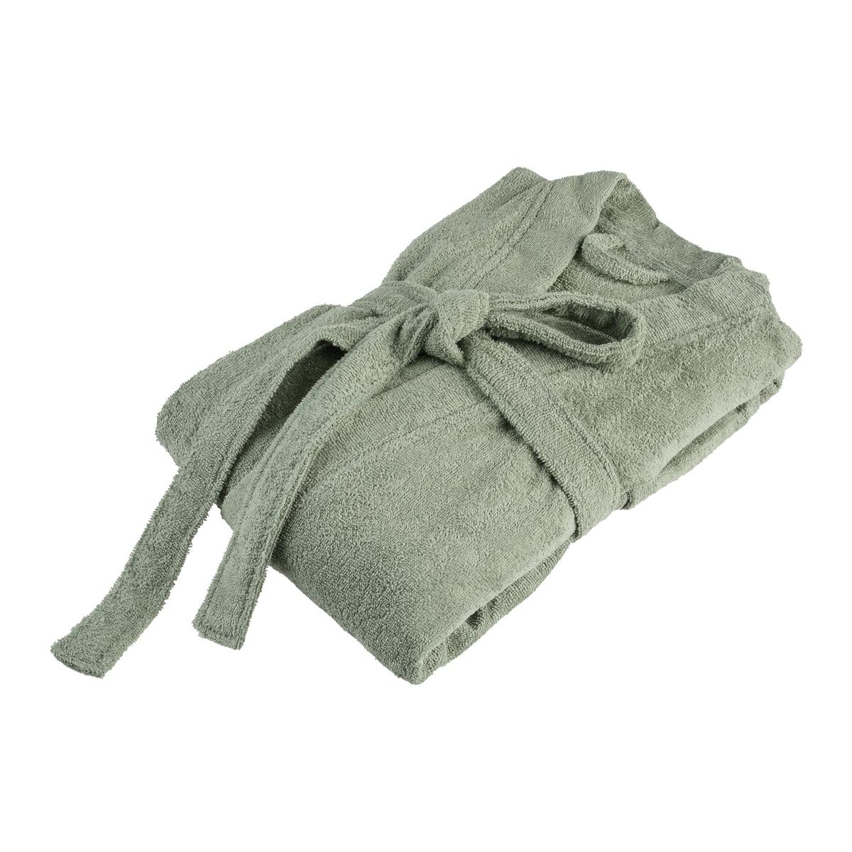 Bademantel Melanie Salbeigrün L/XL - Salbeigrün, Textil (L/XLnull) - Mömax