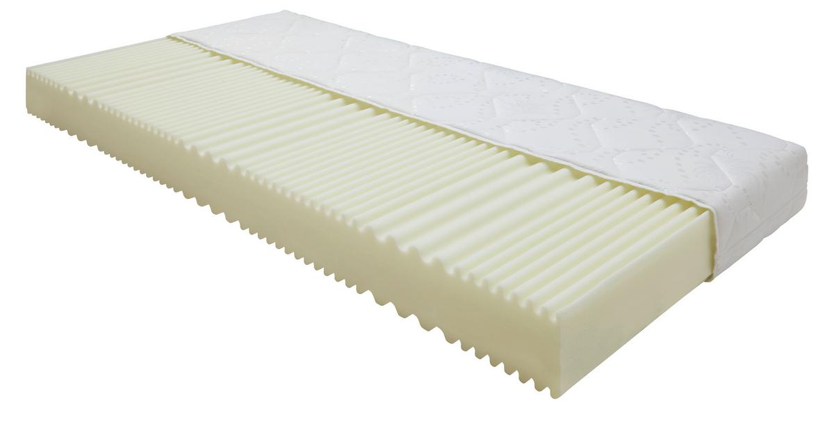 Komfortschaummatratze Annabell H2 ca. 80x200cm - Weiß, Textil (80/200cm) - Based