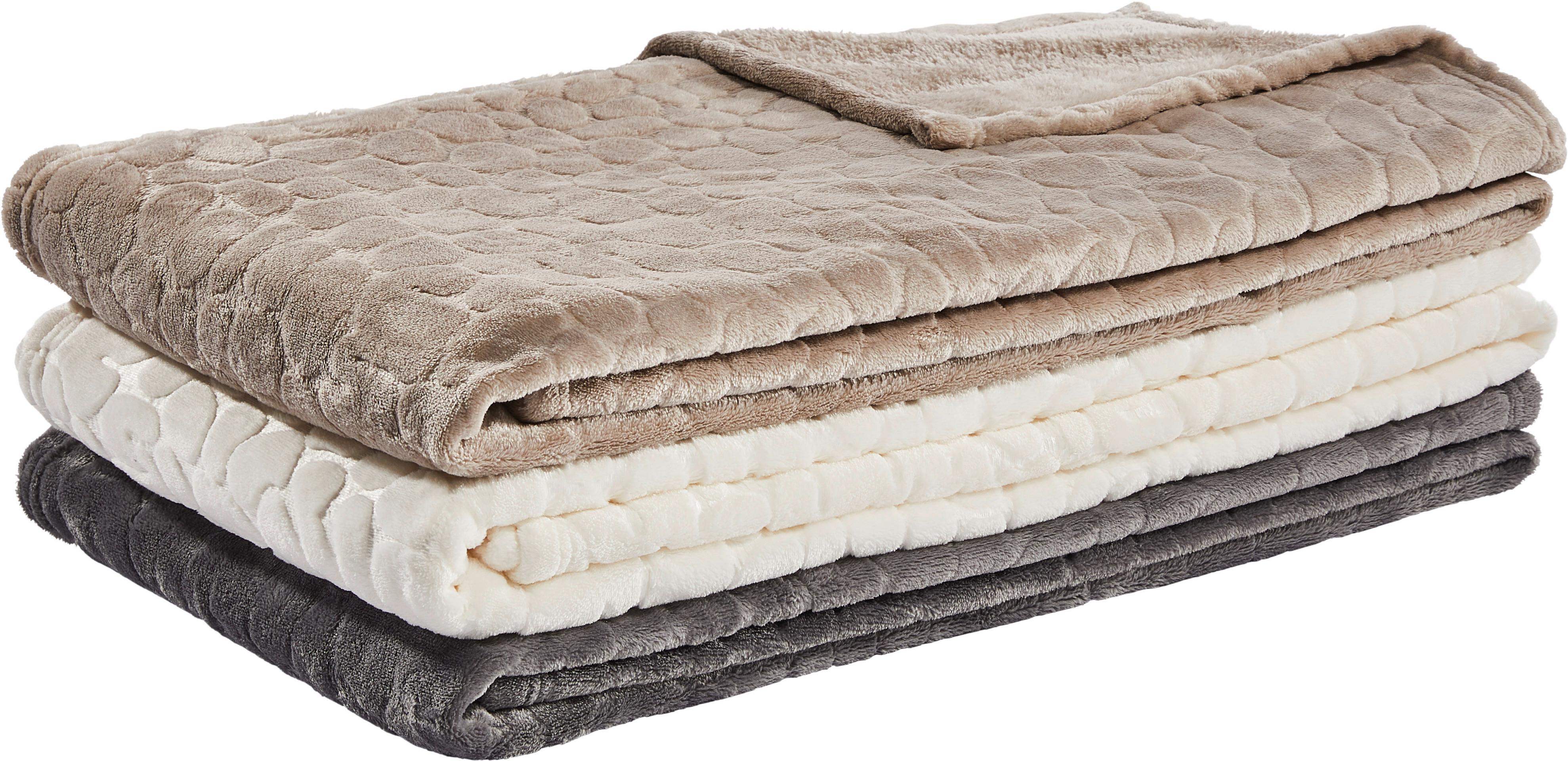 KOC POLAROWY STONE - taupe, tkanina (140/190cm) - Novel