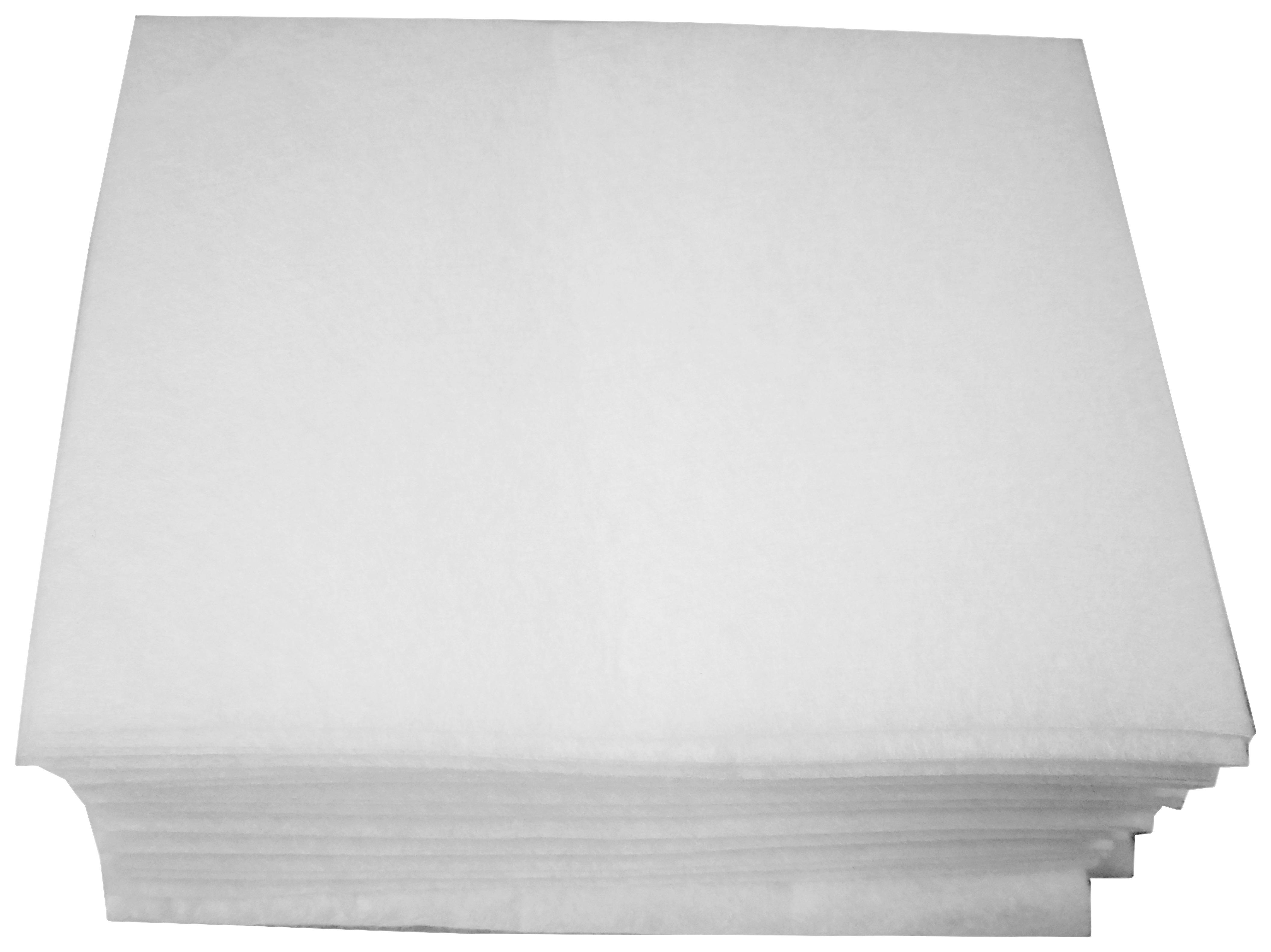Ersatz-Staubpads Carlo, 20 Stück - Weiß, Textil (22/29cm) - Modern Living