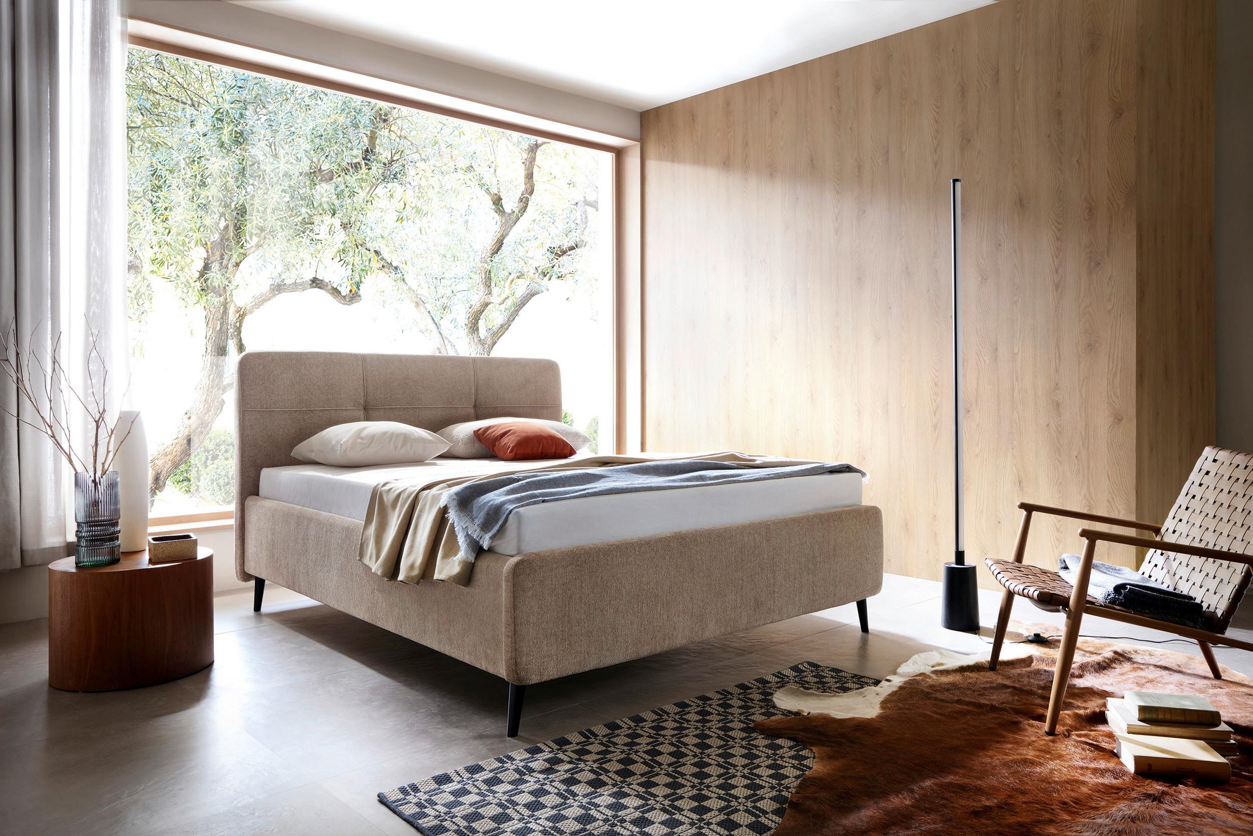 PAT BOX EVO 180 - bej, Modern, plastic/textil (180/200cm)