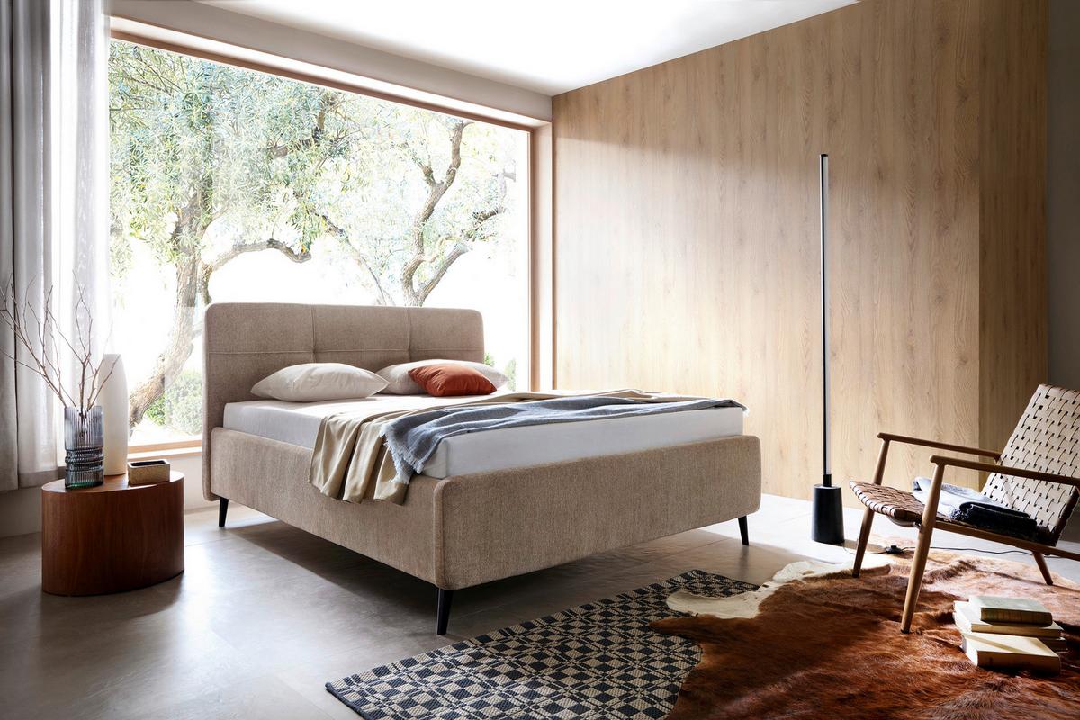 PAT BOX EVO 180 - bej, Modern, plastic/textil (180/200cm)