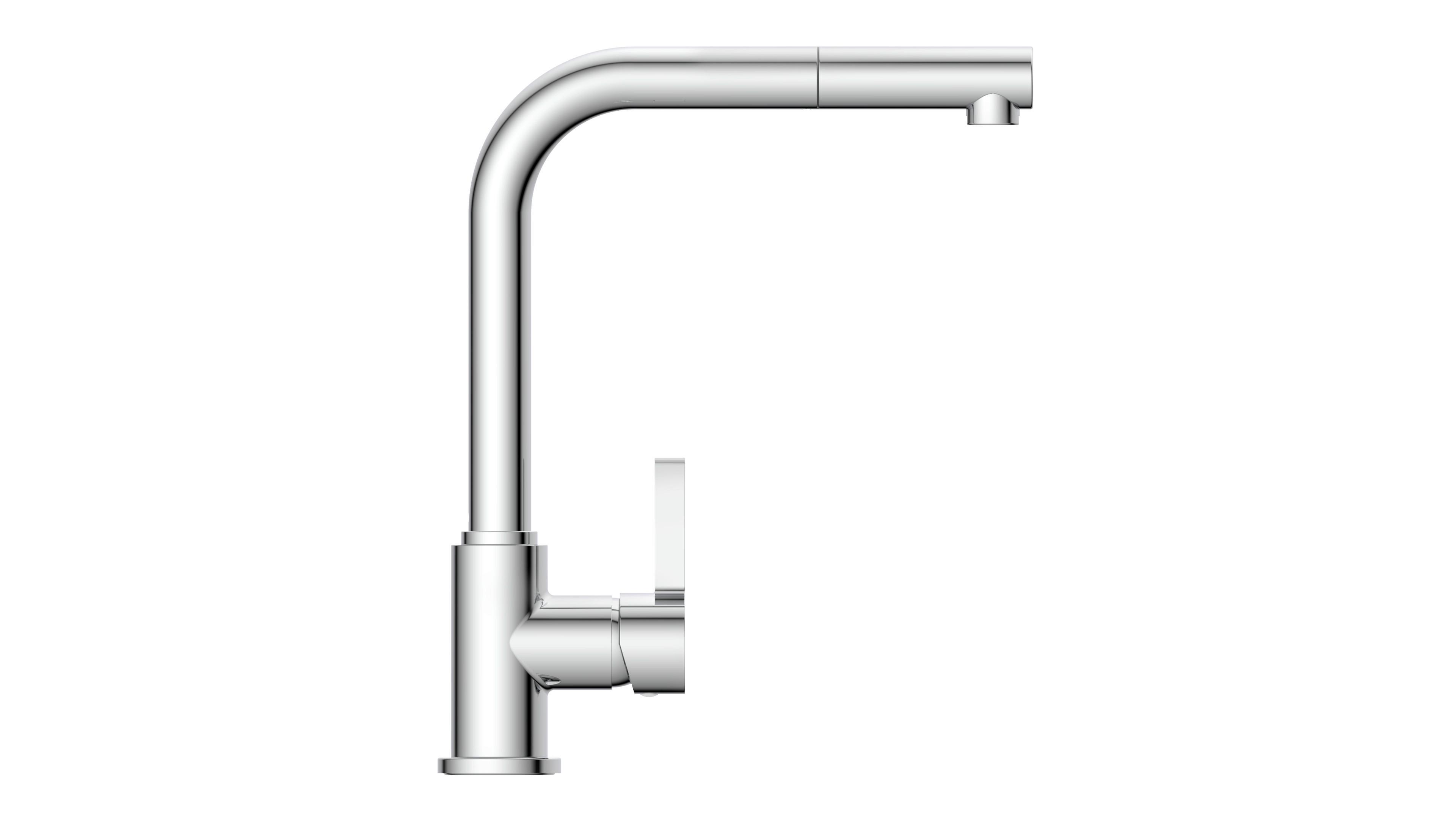 Küchenarmatur Sistant Oslo in Chrom - Chromfarben, Basics, Metall (32cm) - Sistant