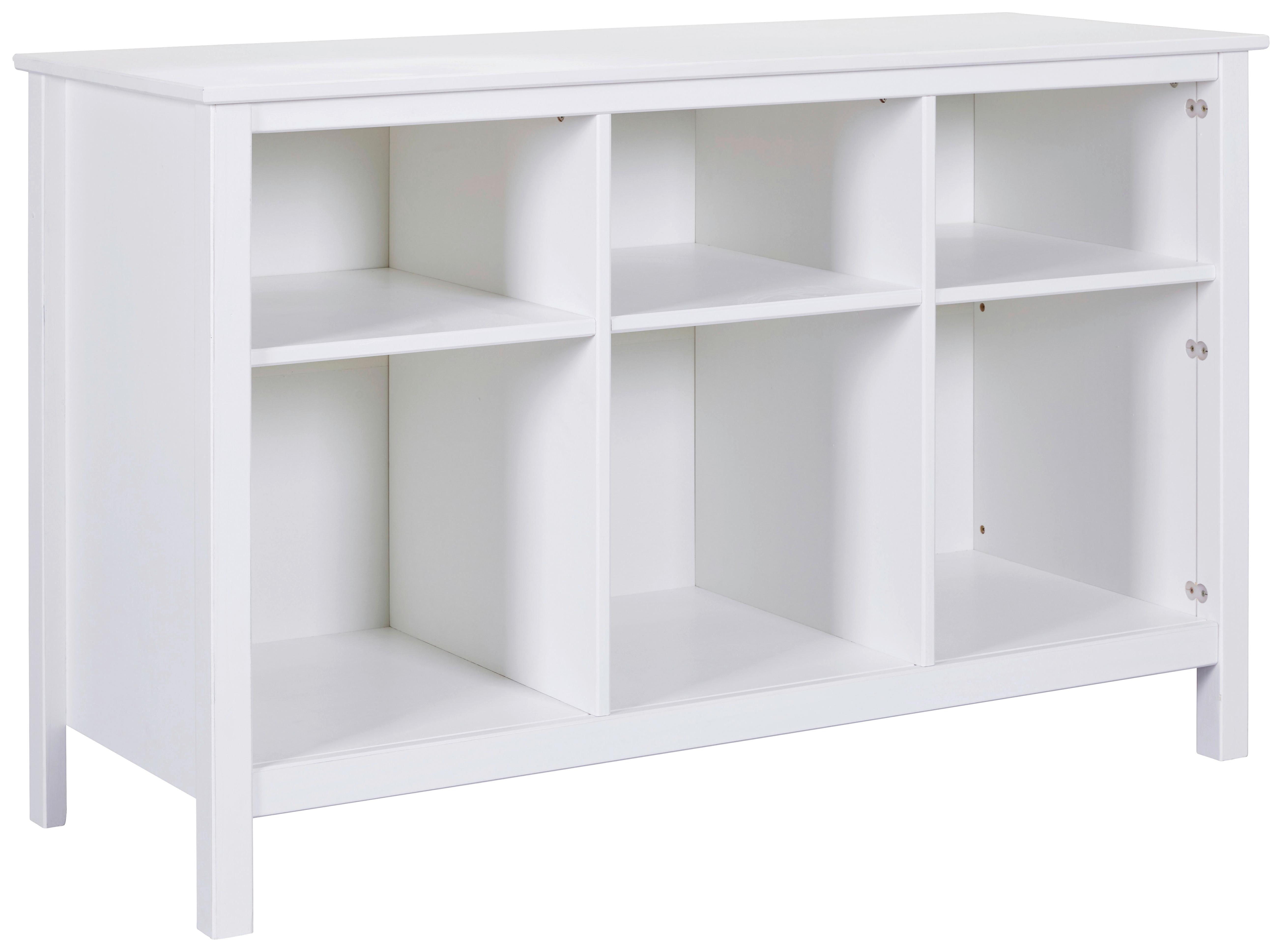 Regal Chilly Home ca. 122x76x45 cm - Weiß, Design, Holz (122/76/45cm) - Livetastic