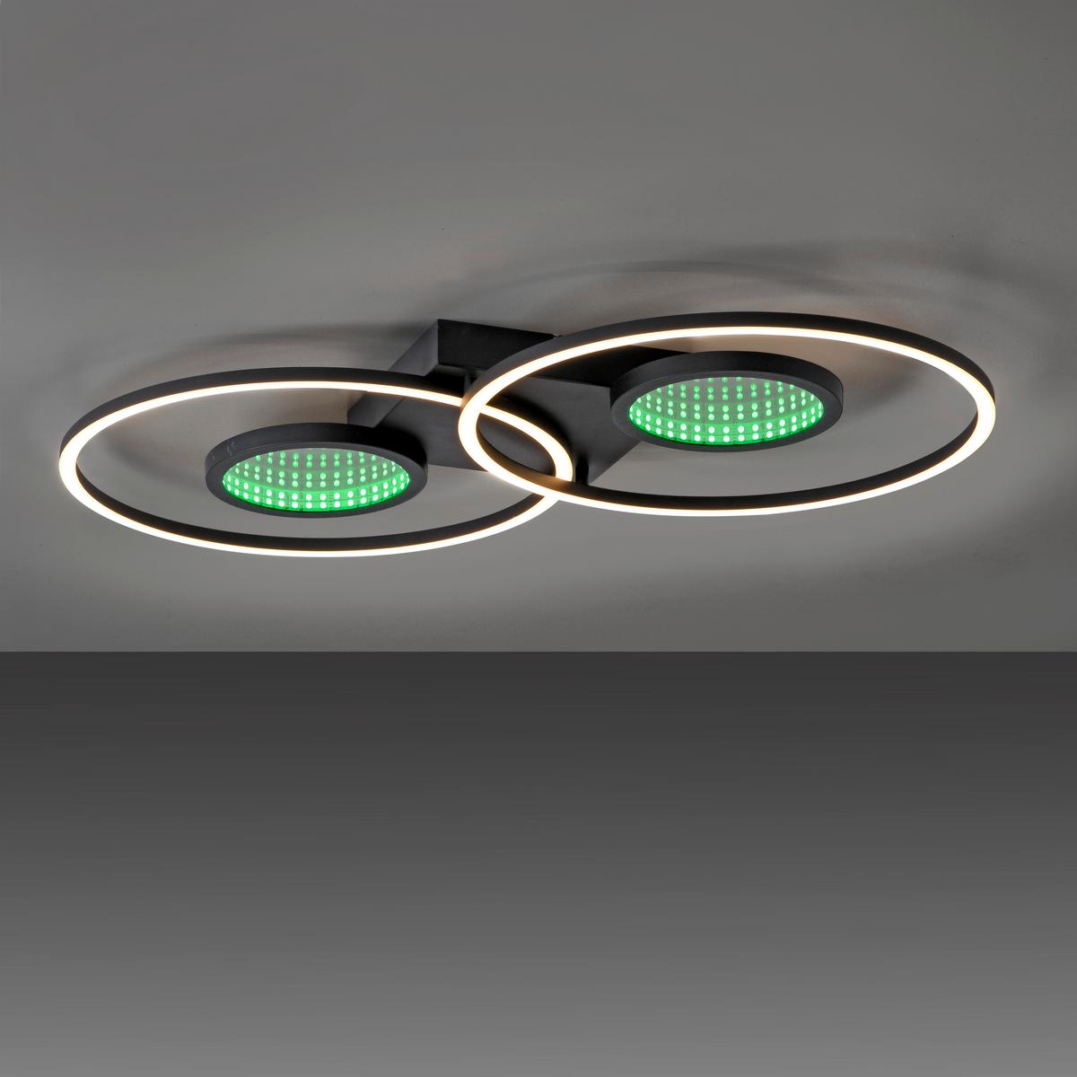LED-Deckenleuchte Tunel max. 36 Watt - MODERN, Kunststoff/Metall (70/39/7cm)