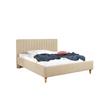 Polsterbett Sierro Beige ca. 160x200 cm - Beige/Naturfarben, MODERN, Holz/Textil (160/200cm) - Livetastic