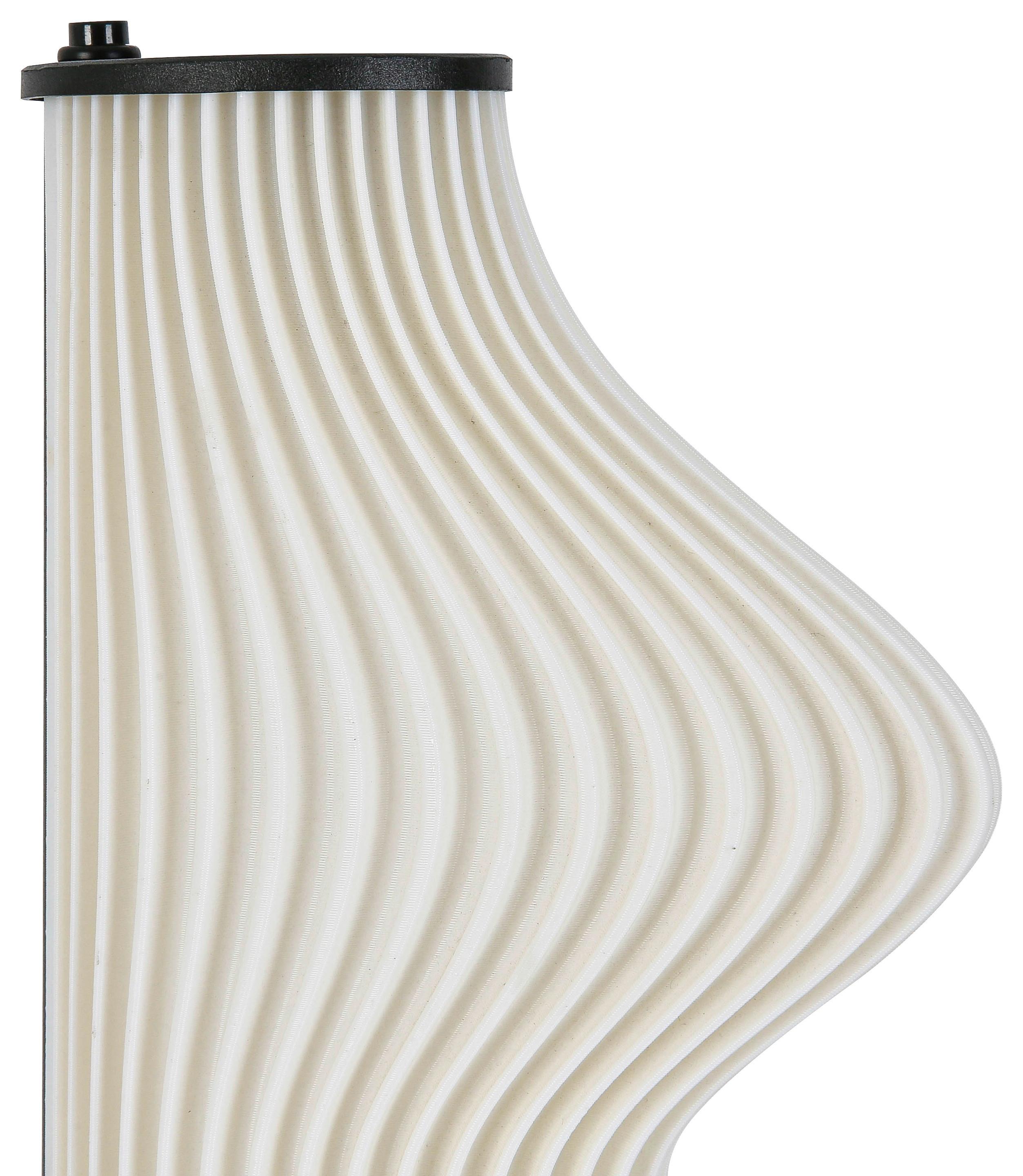 LED-BORDSLAMPA LASERI - vit/svart, Klassisk, metall/plast (20/14/55cm) - Mömax