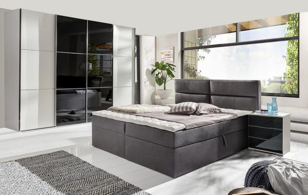 Großes Polsterbett mit Stauraum kaufen