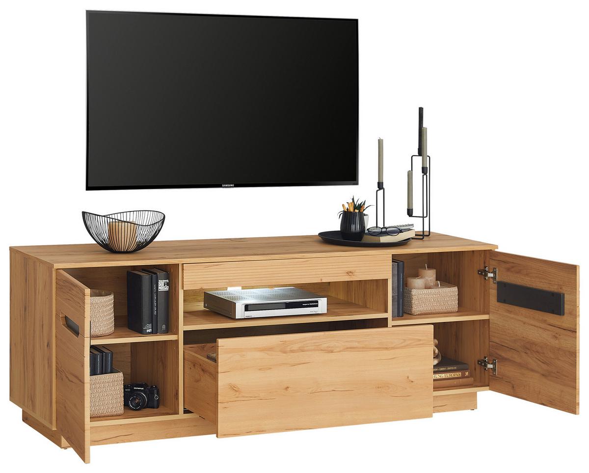 Tv-element Alana Crenata Dekor - Moderno, umetna masa/leseni material (176,6/64,9/50cm) - Mömax