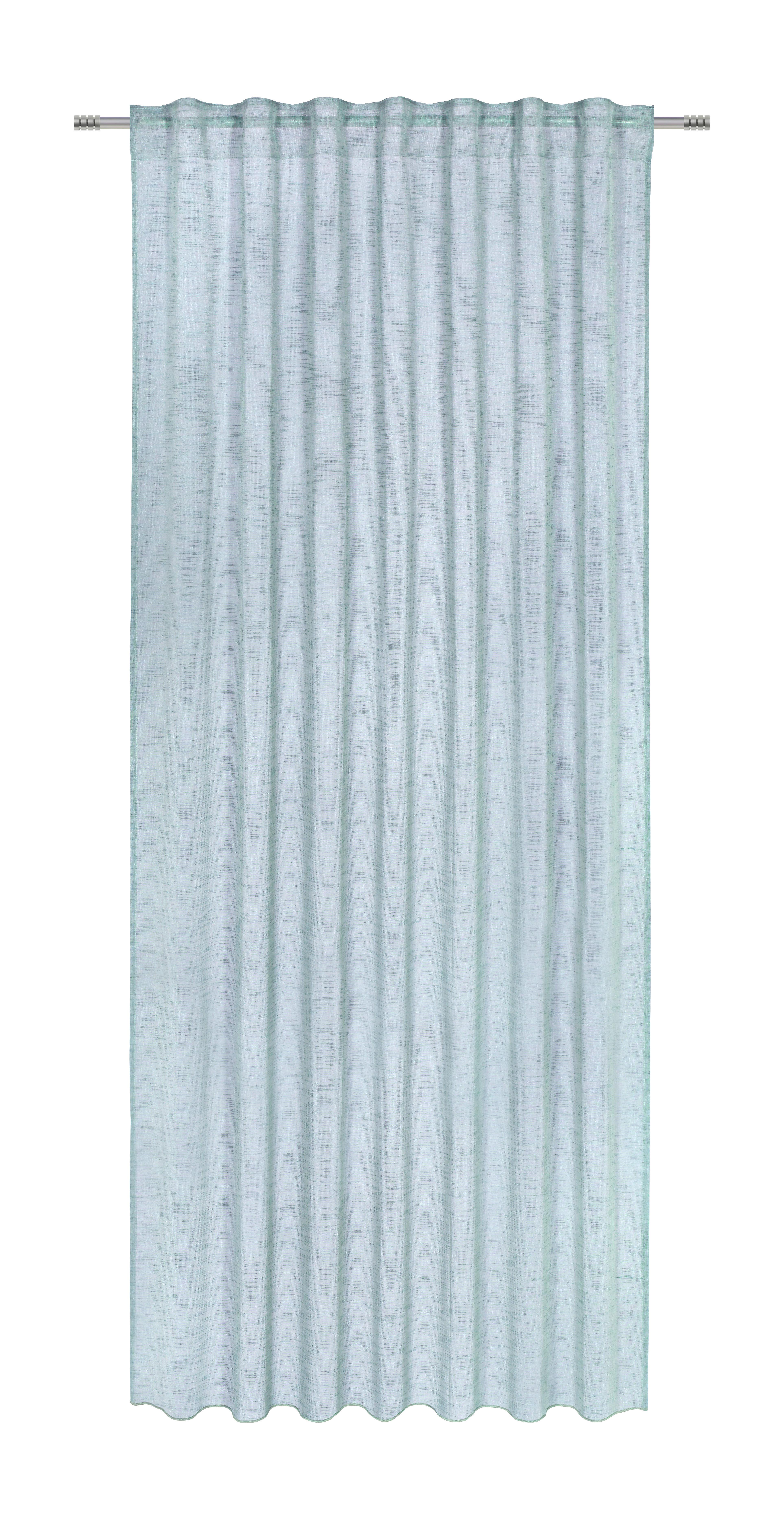 Készfüggöny Sigrid 140/245cm - kék, Romantik / Landhaus, textil (140/245cm) - Premium Living