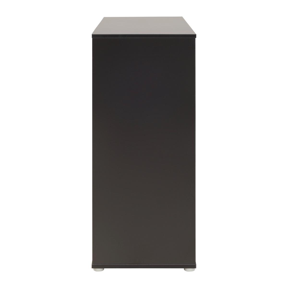 Sideboard Adriano Schwarz/Eichefarben - Eichefarben/Schwarz, MODERN, Holzwerkstoff/Kunststoff (149,5/94,8/41,2cm) - Mömax