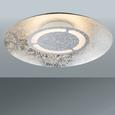 LED-Deckenleuchte Matteo, max. 12 Watt - Silberfarben, MODERN, Metall (34,5/7,3cm)
