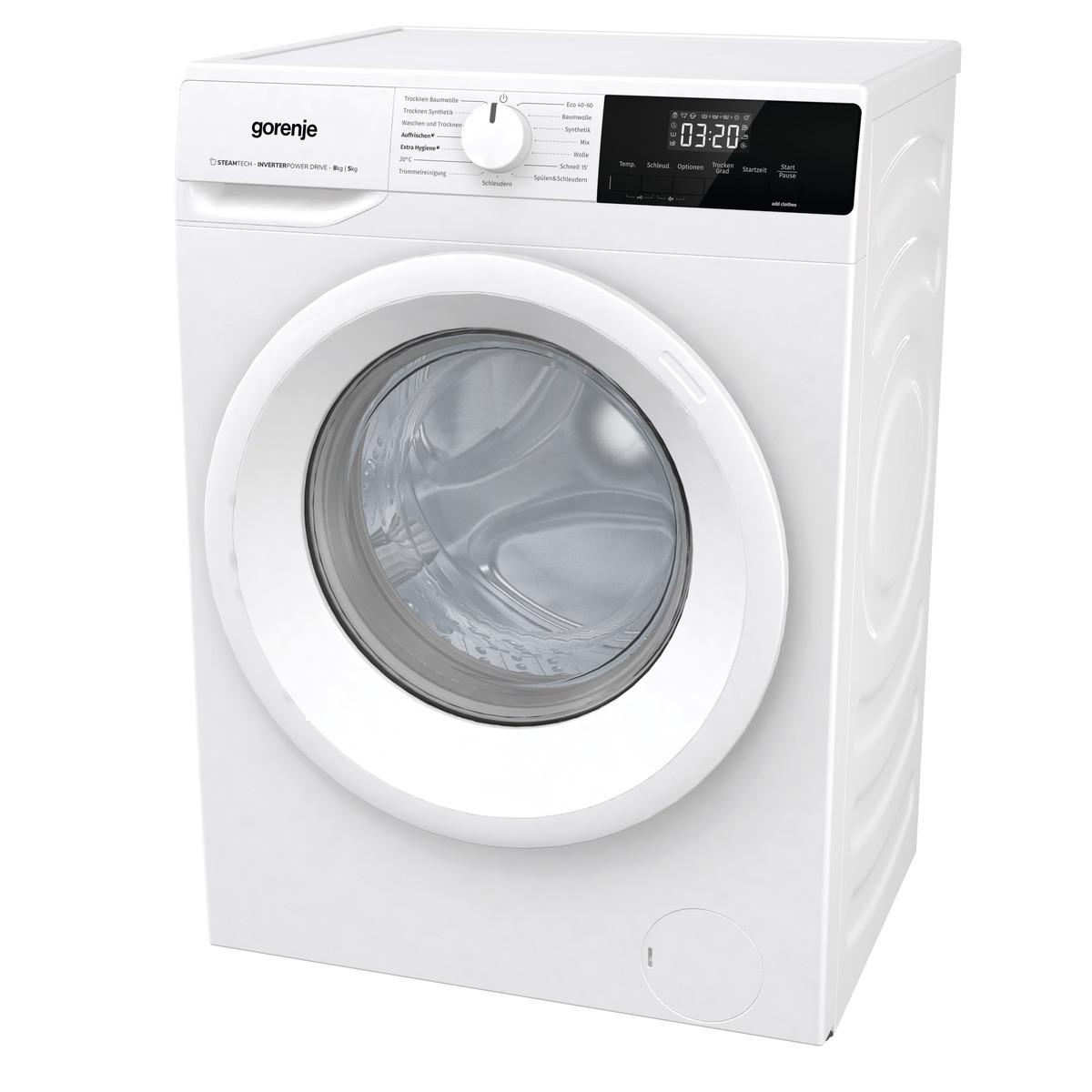 Waschtrockner W3D2A854ADPS/DE, in Weiss - Weiß, MODERN (60/85/54cm) - Gorenje