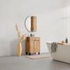 ARMOIRE À MIROIR NAPOLI -EXKLUSIV- - noir, MODERN, matériau en bois/métal (60/80/20cm) - Mömax