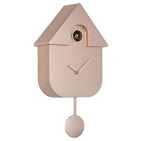 ZEGAR ŚCIENNY KA5867RG - różowe złoto, Basics, tworzywo sztuczne (21,5/41/8,5cm) - Karlsson