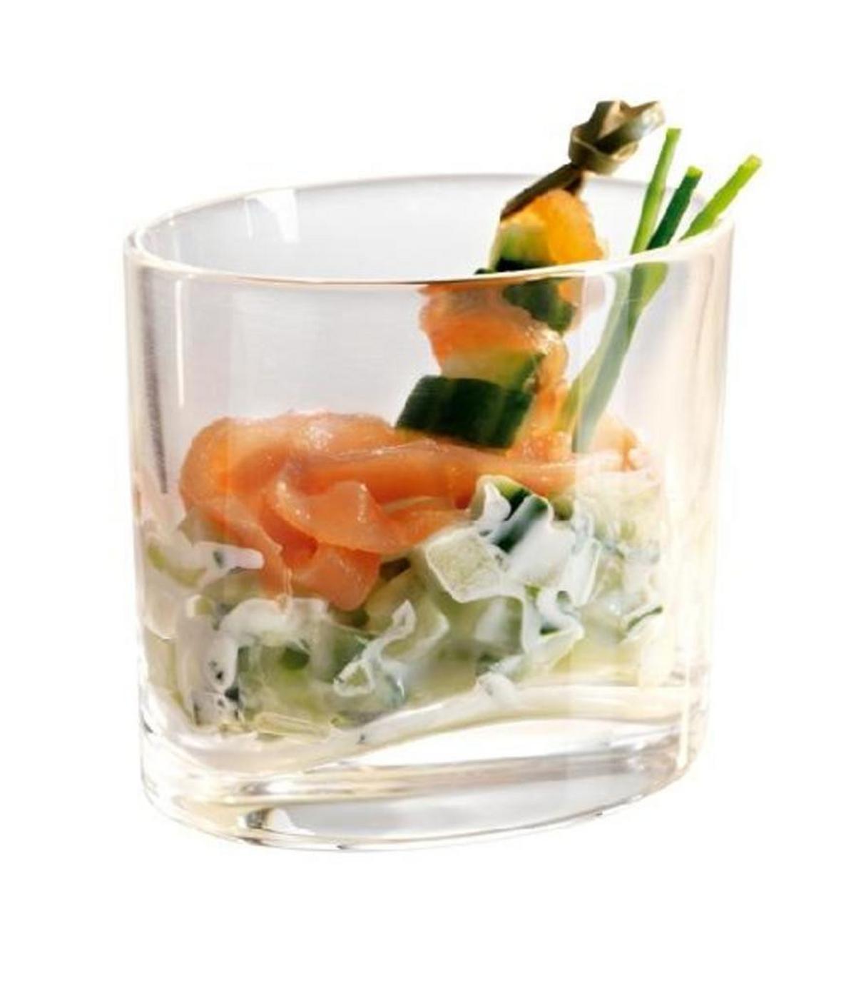 Dessertglas Amuse Bouche Klar, 6-teilig - Klar, KONVENTIONELL, Glas (25/13,2/9cm) - Van Well