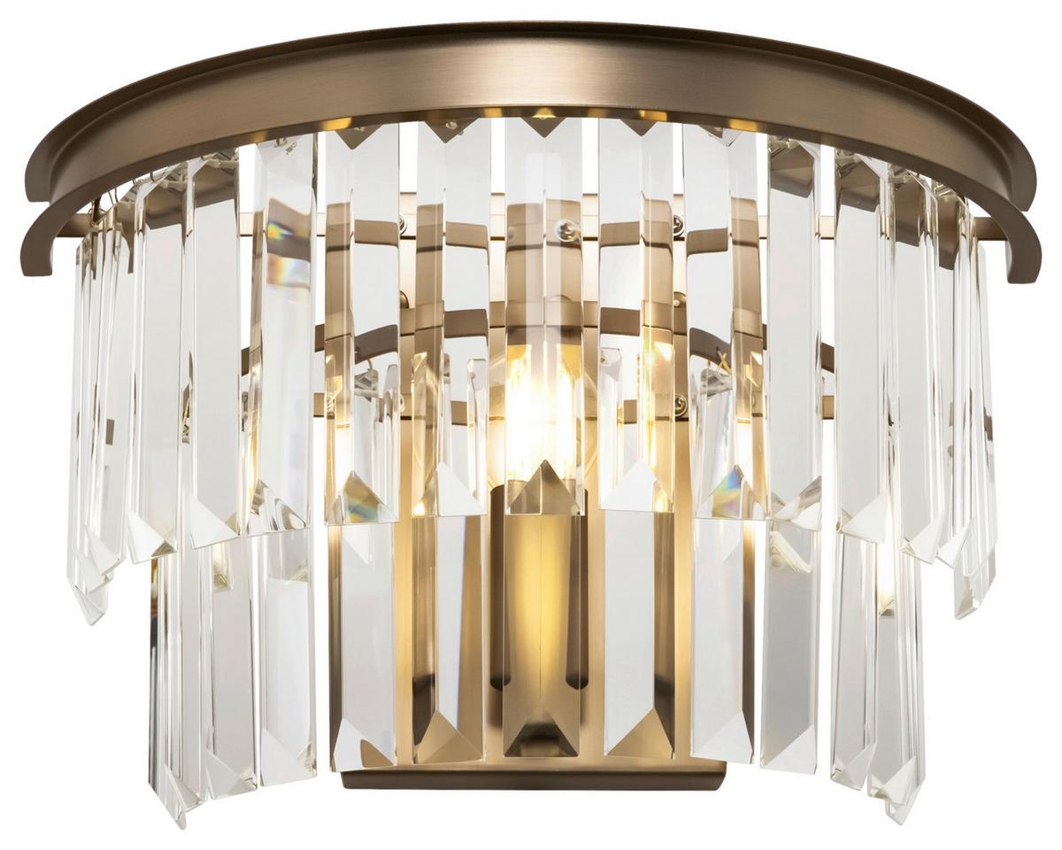 Wandleuchte Revero Messingfarben max. 40 Watt - Messingfarben, Basics, Glas/Metall (16,5/24,5/33cm) - MAYTONI