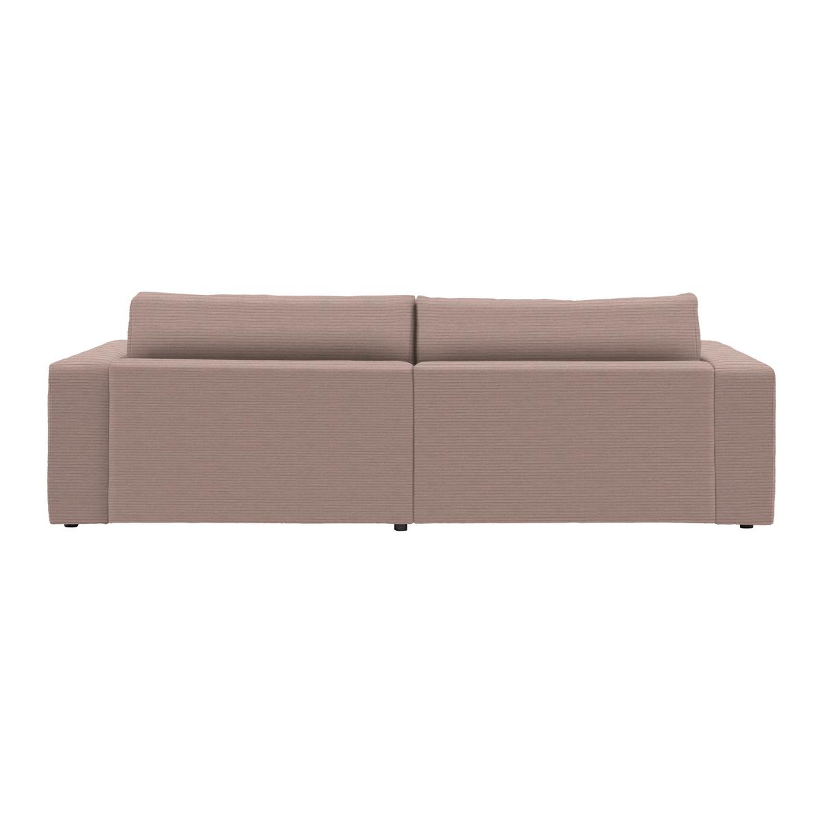 Ecksofa Fabiona Rechts Flieder - Flieder/Schwarz, Modern, Holz/Kunststoff (268/194cm) - Premium Living