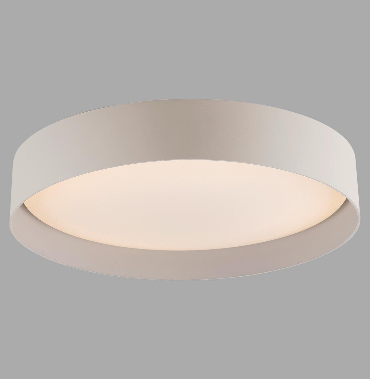 LAMPA SUFITOWA LED 14594-39 TAVOLI - kolor piaskowy, Konventionell, tworzywo sztuczne/metal (39/39/7.3cm) - Schöner Wohnen
