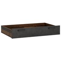 Ladica Za Posteljinu Nubi - tamno siva/boje starog hrasta, Moderno, drvni materijal (119,5/22,9/80cm) - Modern Living