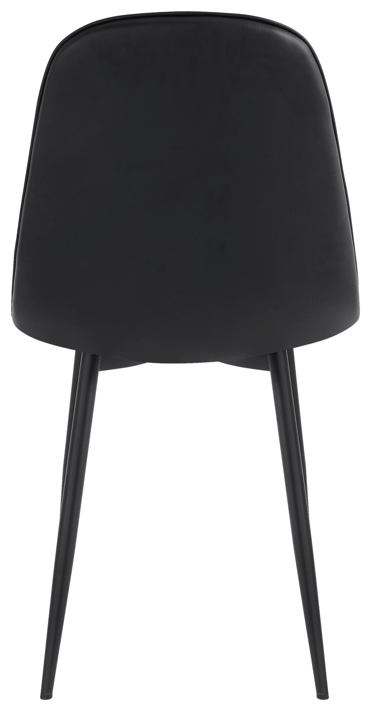 Stolica Hela - crna, Basics, metal/tekstil (44/87/53cm) - Based