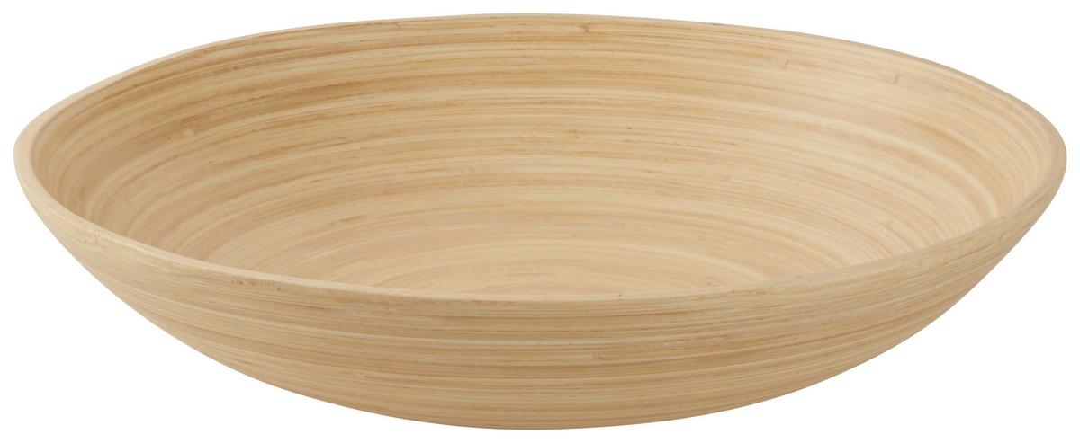 Dekoschale Timba aus Bambusfaser - Naturfarben, Naturmaterialien (28/6cm) - Zandiara