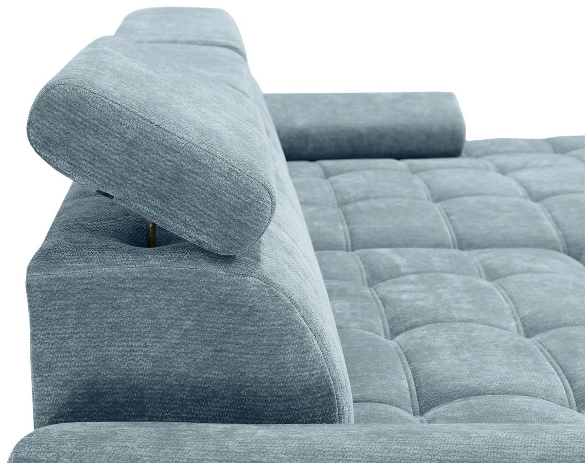 Kutna Garnitura Vegas - boje mente/crna, Design, drvo/tekstil (294/173cm) - Modern Living