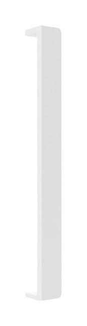 Griff in Weiß - Weiß, MODERN, Metall (20/2,4/1,7cm) - Based
