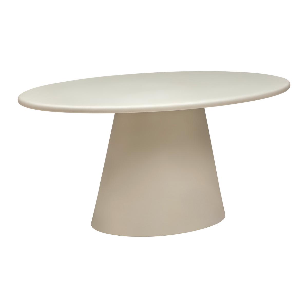 Esstisch Elton Mikrozement Hellgrau - Hellgrau, MODERN, Holzwerkstoff/Stein (160/75/90cm) - Premium Living
