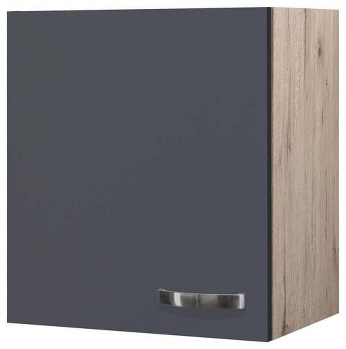 Corp superior de bucătărie SHADOW   H50 - gri închis/stejar San Remo, Modern, material pe bază de lemn (50/54/32cm)