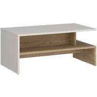 Măsuță de cafea SAMM - bej/culoare lemn stejar, Trend, material pe bază de lemn (100/45,5/66cm) - Modern Living