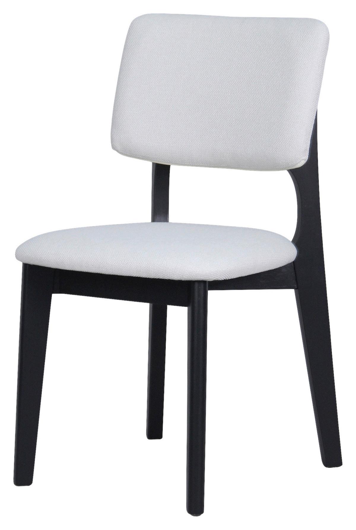 STUHL-SET ELSA - Beige/Schwarz, MODERN, Holz/Textil (48/87/54cm) - MID.YOU