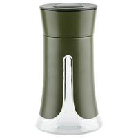 Vorratsdose Oil Green M in Olivgrün - Olivgrün, Modern, Glas/Kunststoff - Premium Living