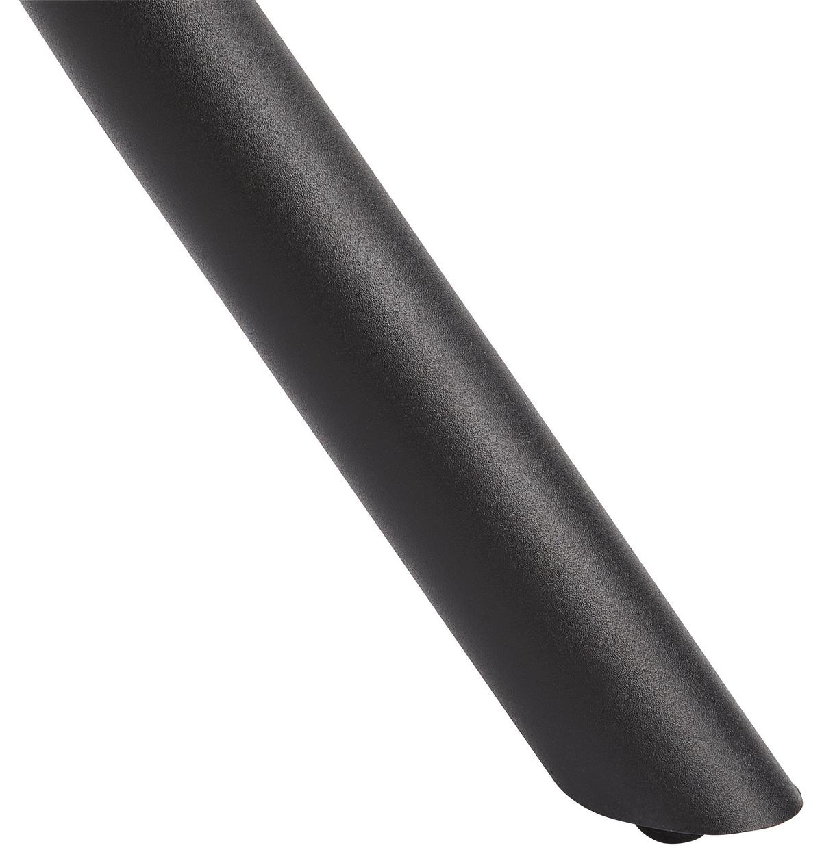 KRZESŁO Z PODŁOKIETNIKAMI ANNA - jasnoszary/czarny, Modern, metal/tkanina (61/85/61cm) - Livetastic