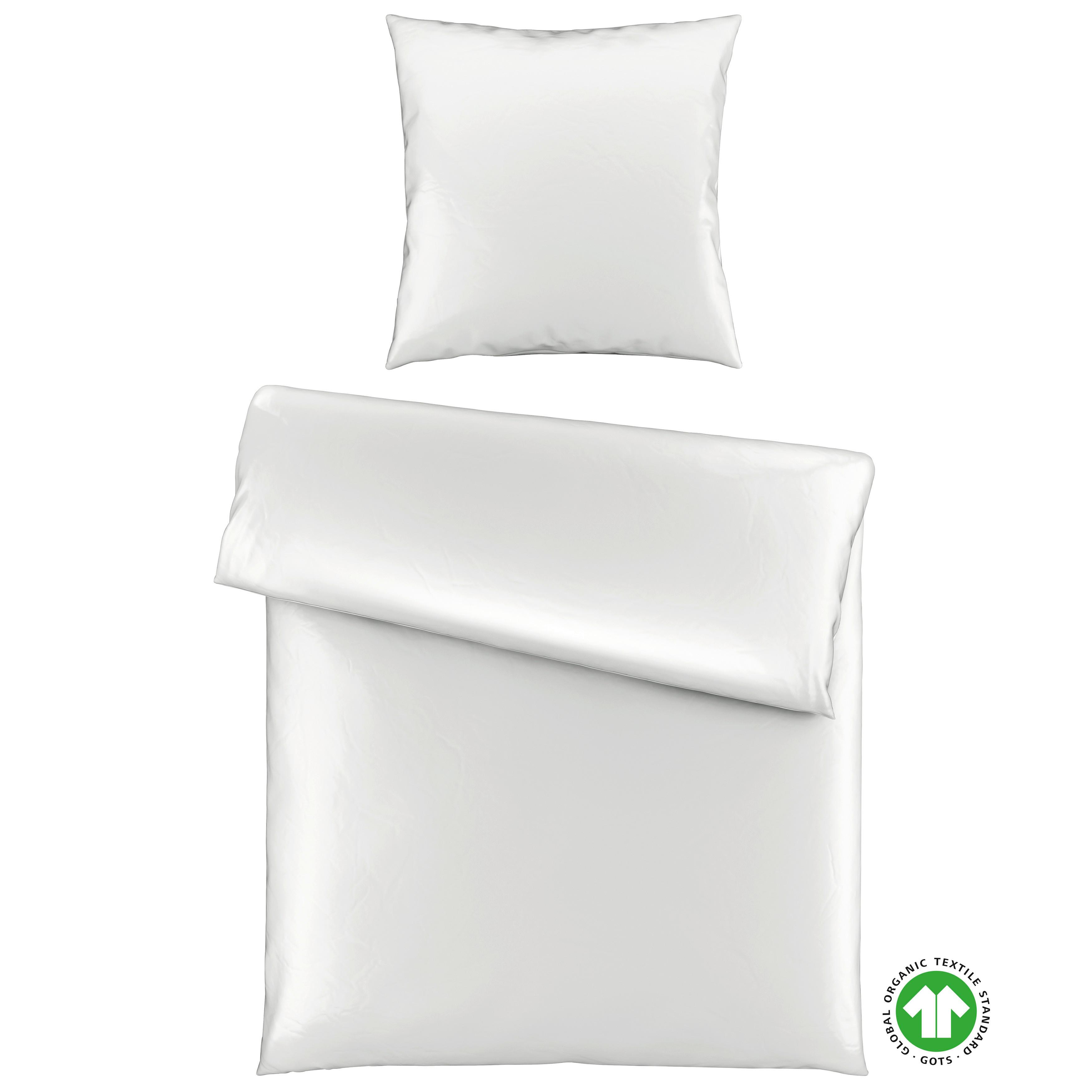 Bettwäsche Bio-Sophia Uni Naturfarben ca. 135x200cm - Naturfarben, Natur, Textil (135/200cm) - ecoTree