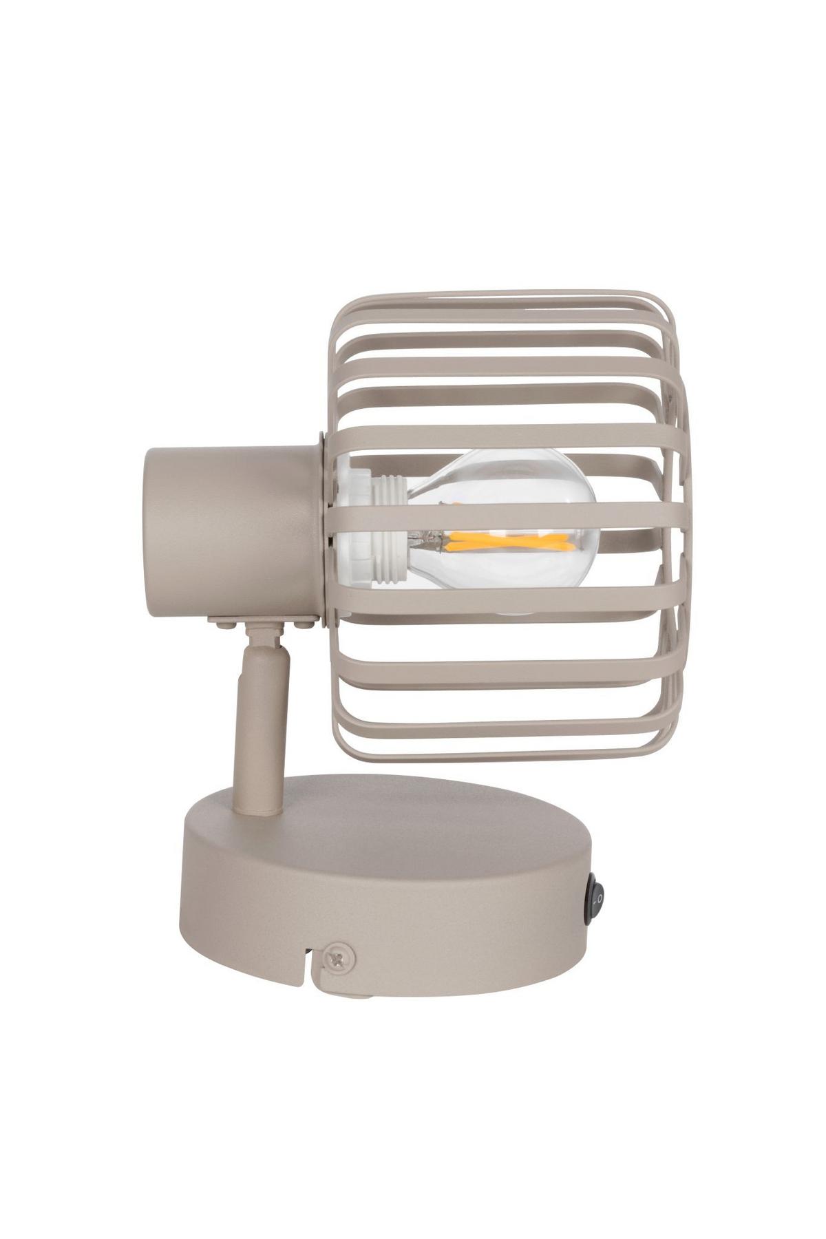 LAMPA REFLEKTOROWA COVENTRY *SBN* - kolor piaskowy, Konventionell, metal (20,6/12/14,5cm) - Novel