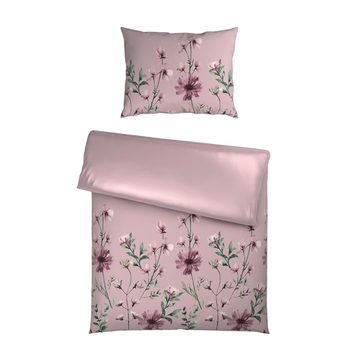 Ágyneműhuzat-garnitúra Wiese - mályva, Konventionell, textil (140/200cm) - Mömax