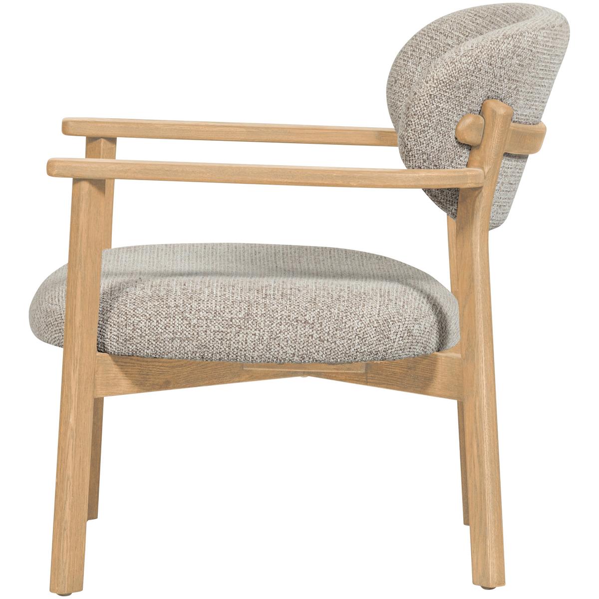 Sessel Udar Naturfarben - Naturfarben, Design, Holz/Textil (68/76/75cm) - Livetastic