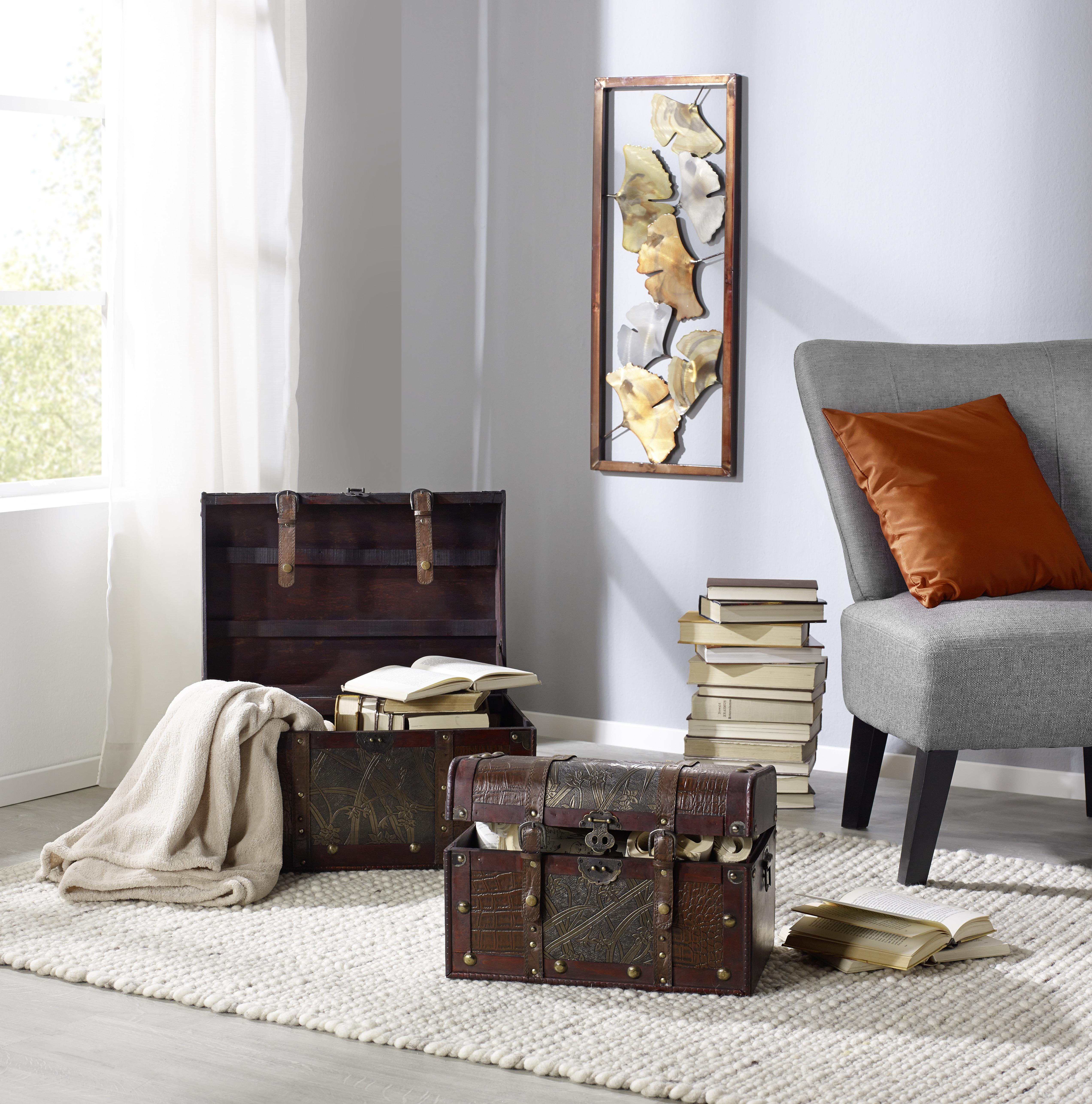 DEKORACJA ŚCIENNA 4AB1228A/B - różnokolorowy, Basics, metal (30,5/76/4cm) - Ambia Home