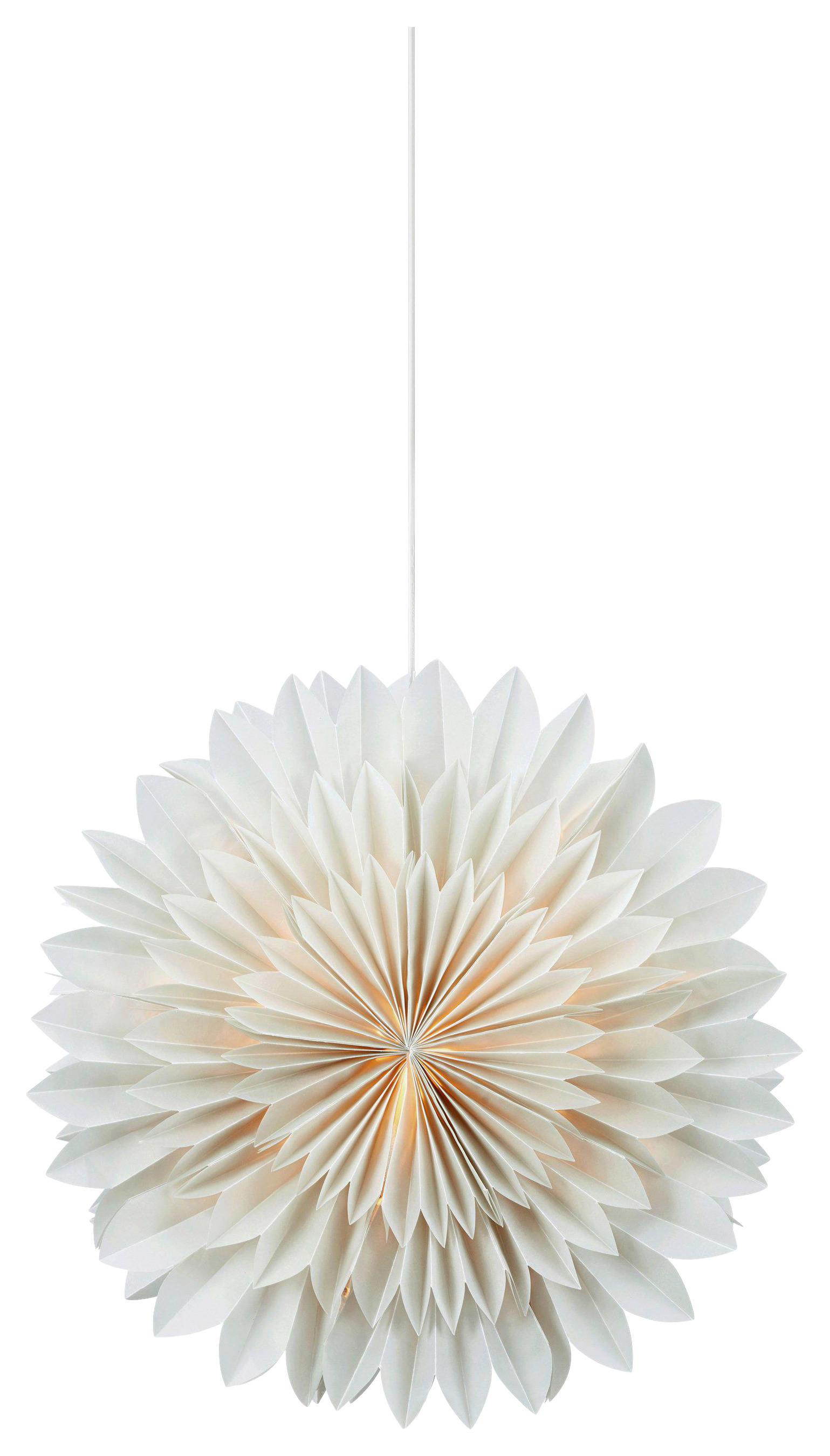 LED-Dekoleuchte Solina Pendant Star 45 Grau max. 6 Watt - Grau, Basics, Papier (48/48/14cm) - Markslöjd