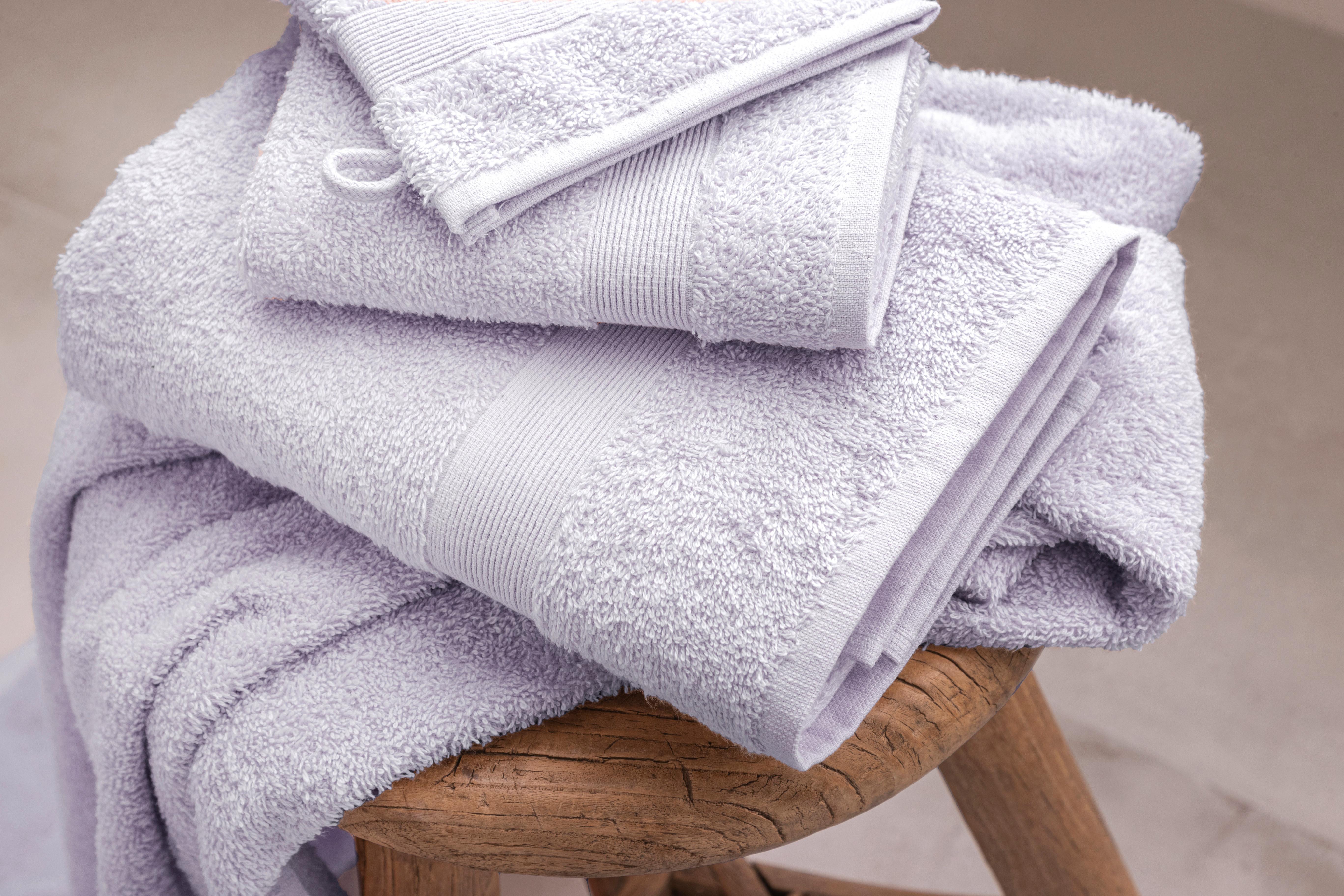 Gästetuchset Silke Mauve, 2 Stk. - Mauve, Textil (30/50cm)