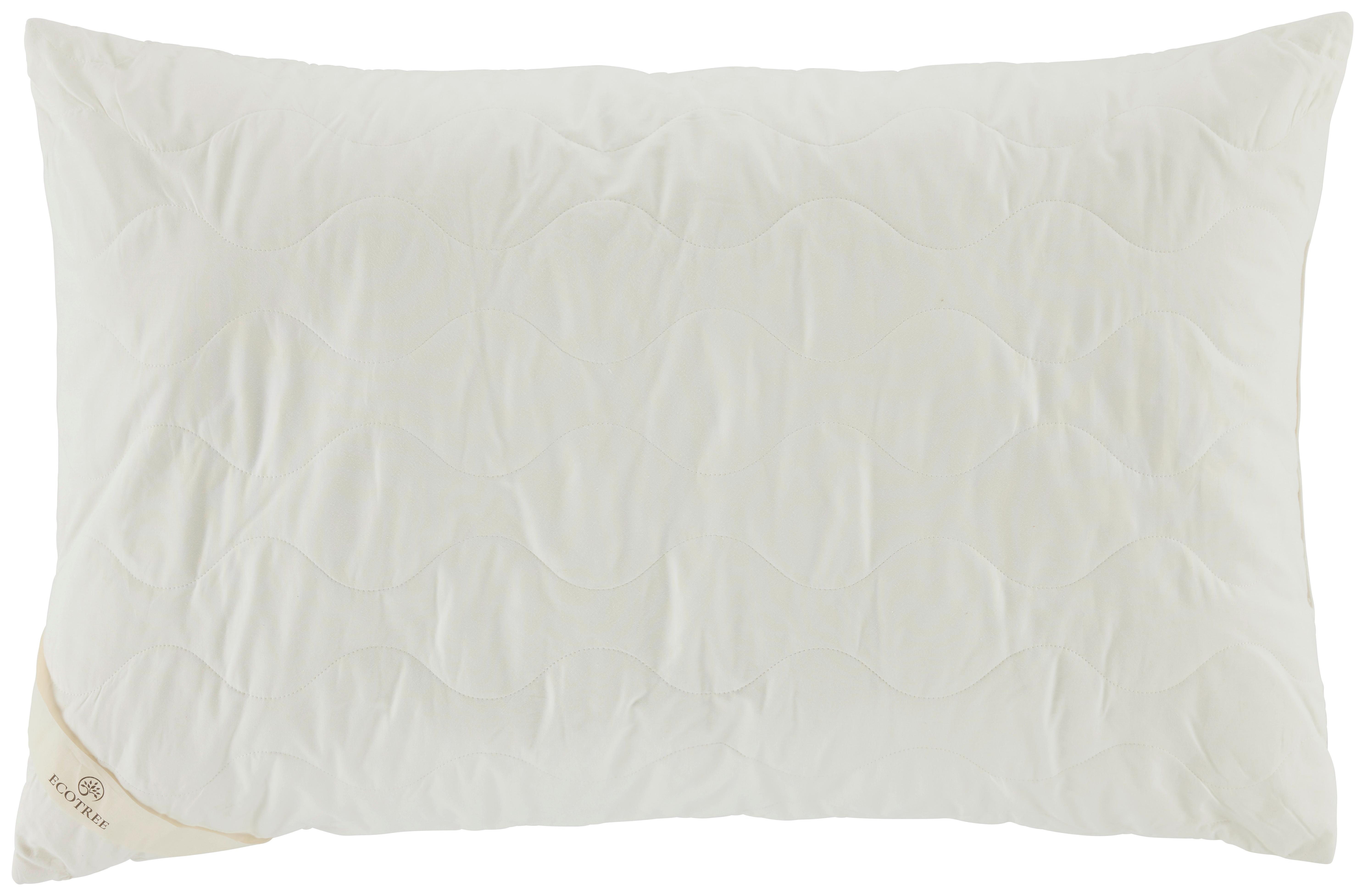 Kopfkissen Bamboo ca. 65x100cm - Weiss, Modern, Textil (65/100cm) - ecoTree