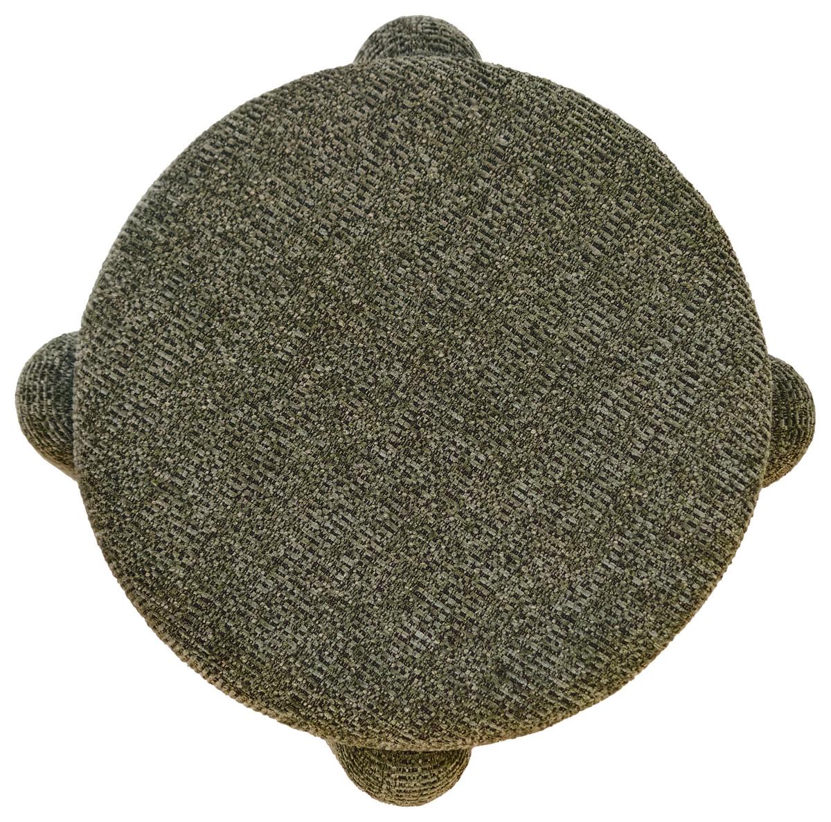 Tabure Leonie - zelena, Lifestyle, drvni materijal/tekstil (47/42cm) - Mömax