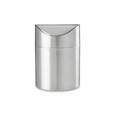 abfalleimer Edelstahl - Silberfarben, LIFESTYLE, Metall (12/16.5cm) - premium living