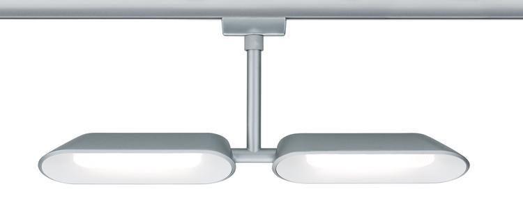 Schienensystem-Strahler Spot Dipper max. 16 Watt - Chromfarben, Design, Metall (37,5/17/2,6cm) - Paulmann
