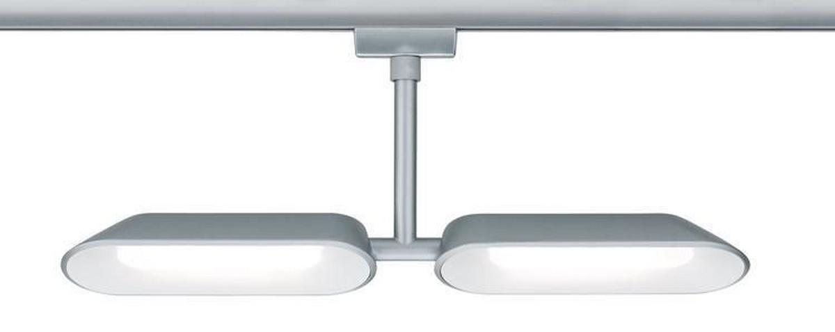 Schienensystem-Strahler Spot Dipper max. 16 Watt - Chromfarben, Design, Metall (37,5/17/2,6cm) - Paulmann