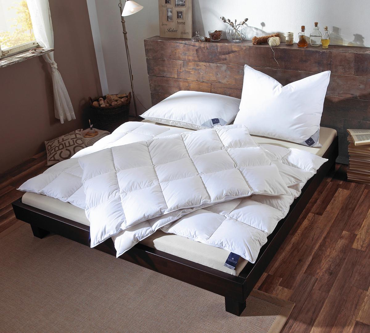 KOŁDRA CAŁOROCZNA NENA MONO - biały, Basics, tkanina (200/200cm) - Billerbeck