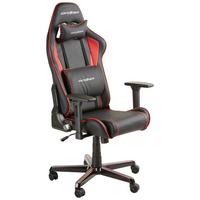 Gaming Stol Dx Racer P08, Črna, Rdeča - rdeča/črna, Moderno, kovina/tekstil (64/123/64cm) - Mömax